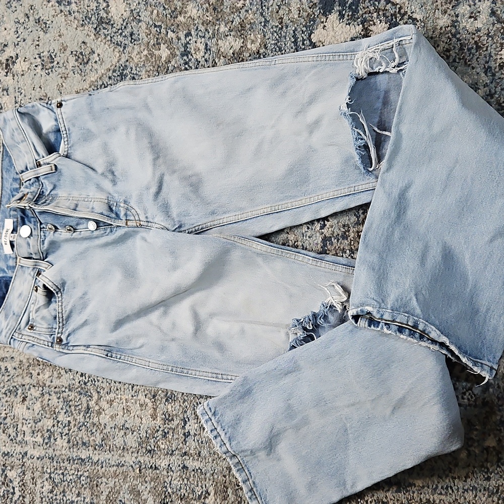 Re/Done 90s Ripped Jeans